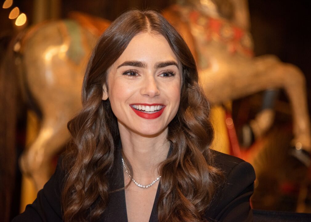 1989: Lily Collins